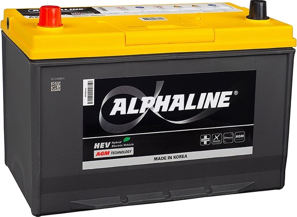 Автомобильный аккумулятор AlphaLINE L AGM AX D31R (90 А/ч)