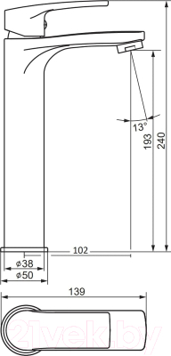 Смеситель Damixa Eclipse 480250000