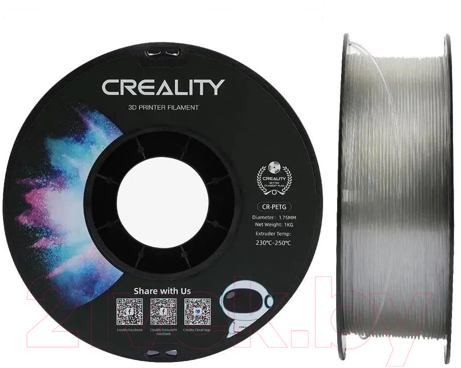 Пластик для 3D-печати Creality CR-PETG 1.75мм / 3301030039