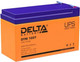 Мотоаккумулятор DELTA DTM 1207 (7 А/ч) - 