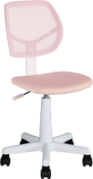 Кресло детское Stool Group Лоло (пластик белый/розовый 5256W Mesh Pink) - 