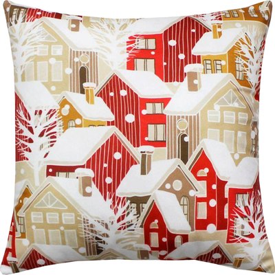 

Подушка декоративная, Winter. Домики / 58-045