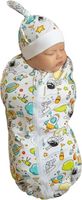 Пеленка-кокон детская Amarobaby Soft Hugs Космос / AMARO-5701SH1-CO-56 (р.56-68) - 