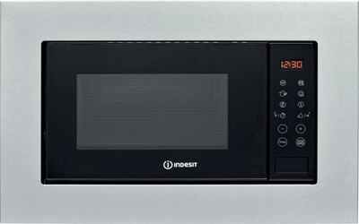 Микроволновая печь Indesit MWI 120 GX (серебристый/черный) - 
