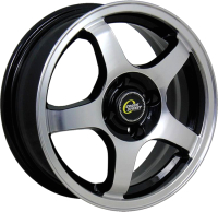 

Литой диск, CR-14 15x6" 4x100мм DIA 54.1мм ET 47мм BKF