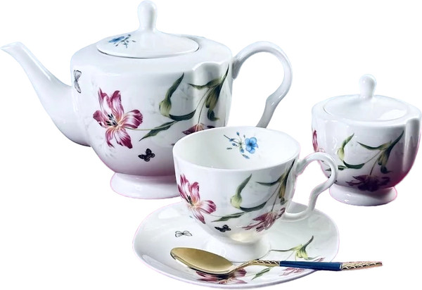 Чайный набор Lenardi Flowers 205-976
