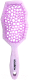 Расческа-массажер Solomeya Wide teeth Air Cushion Wet & Dry Lilac / 14-2082 (сиреневый, с широкими зубьями) - 