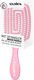 Расческа-массажер Solomeya Detangler Wet & Dry Paddle Strawberry  / 14-2027 (с ароматом клубники) - 