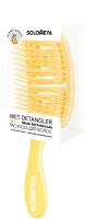Расческа-массажер Solomeya Detangler Wet & Dry Rectangular Mango / 14-2030 (с ароматом манго ) - 