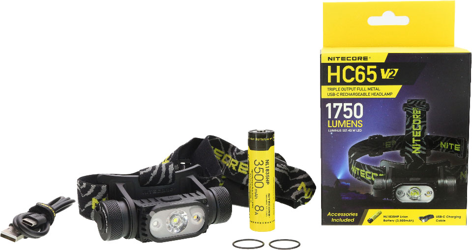 Фонарь Nitecore HC65 v2