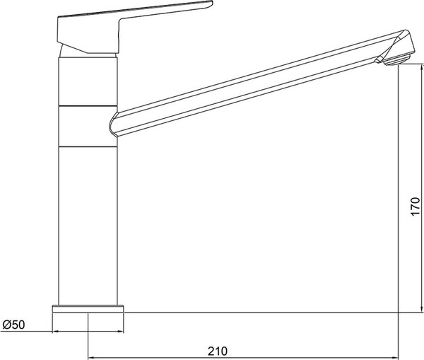 Смеситель Gross Aqua Delta 3210268C-G0115