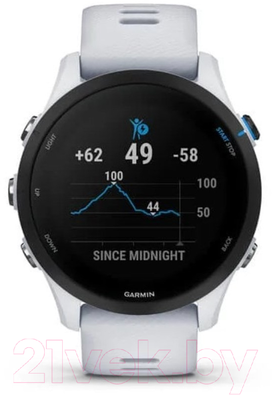 Умные часы Garmin Forerunner 255 Music 46mm / 010-02641-31