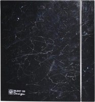 Вентилятор накладной Soler&Palau Silent-100 CHZ Marble Black Design / 5210402300-434900 - 