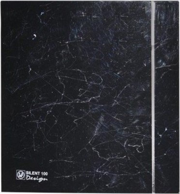 Вентилятор накладной Soler&Palau Silent-100 CHZ Marble Black Design / 5210402300-434900