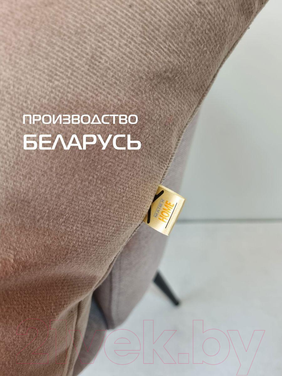 Наволочка декоративная MATEX Aria Line / 63-148 (серо-бежевый) — фото 6