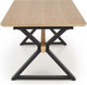 Миниатюра изображения товара Обеденный стол Halmar Henry (натуральный/черный)