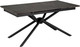Обеденный стол Halmar Vitorino (черный мрамор/черный) -