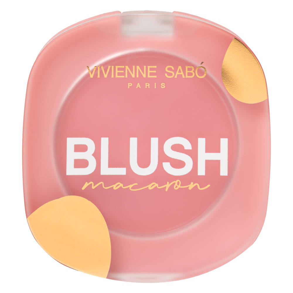 Румяна Vivienne Sabo Macaron Матовые тон 02 холодный розовый (4.1г)