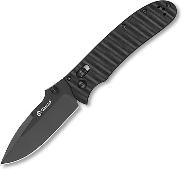 Нож туристический GANZO G704B-BK