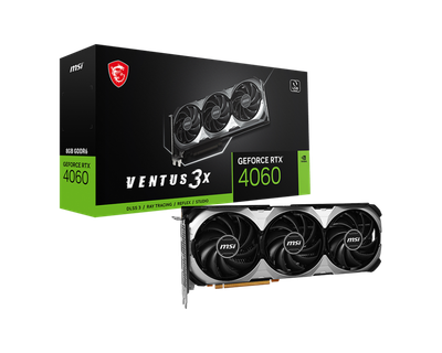 Видеокарта MSI RTX 4060 Ventus 3X 8G