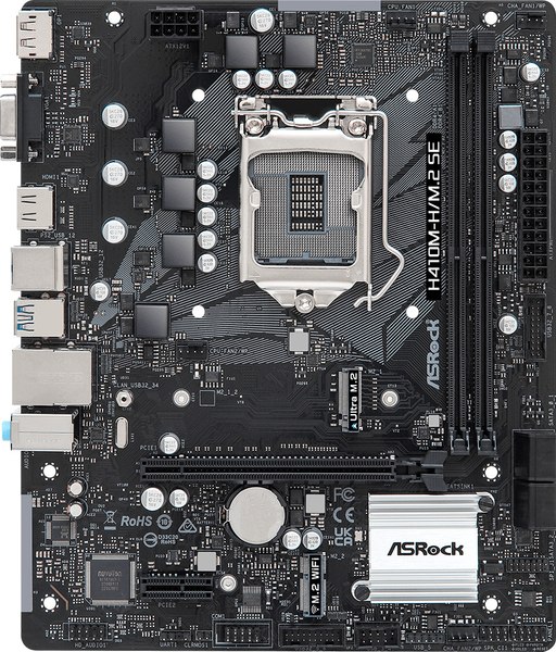 Материнская плата AsRock H410M-H M.2 SE