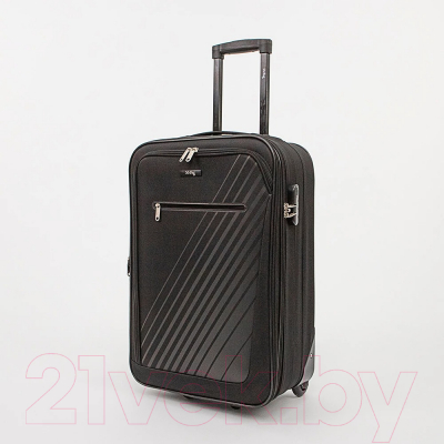 Чемодан на колесах Mr.Bag 338-13350/4-22BLK (черный)