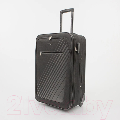 Чемодан на колесах Mr.Bag 338-13350/4-24BLK (черный)