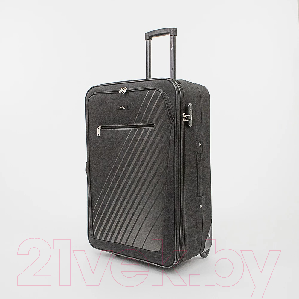 Чемодан на колесах Mr.Bag 338-13350/4-26BLK