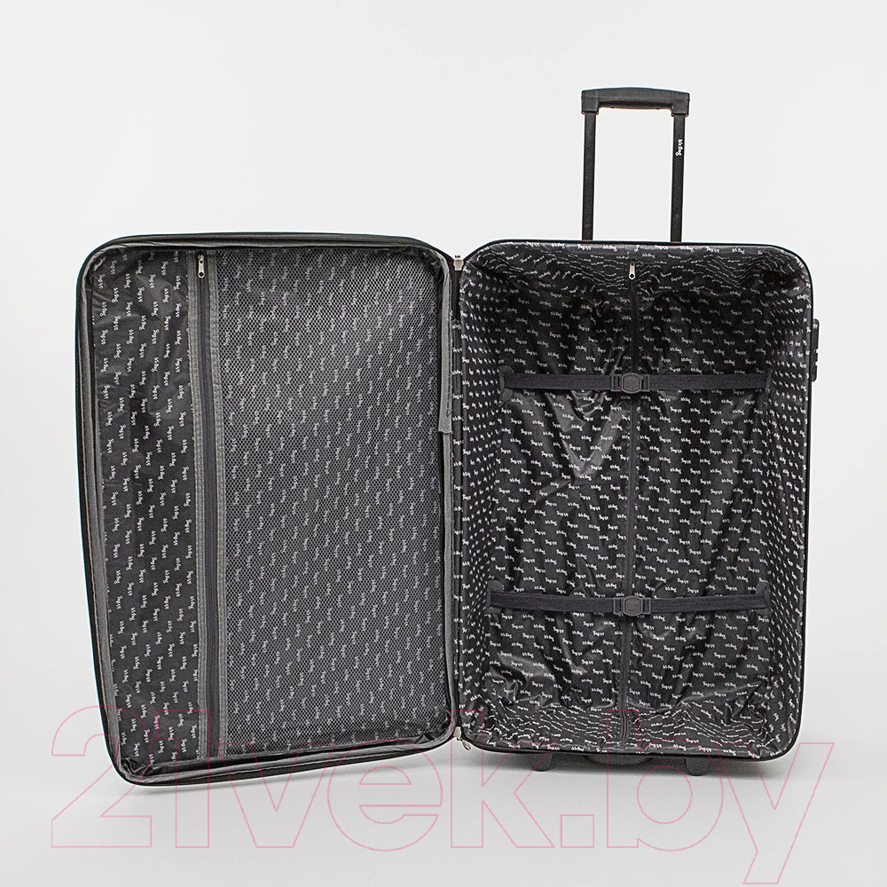 Чемодан на колесах Mr.Bag 338-13350/4-26BLK