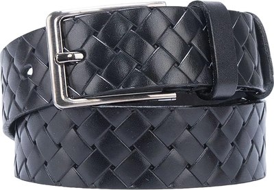Ремень мужской Poshete 665-3002-01100/BLK (черный) - 