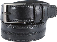 Ремень мужской Poshete 665-3504-01110/BLK (черный) - 