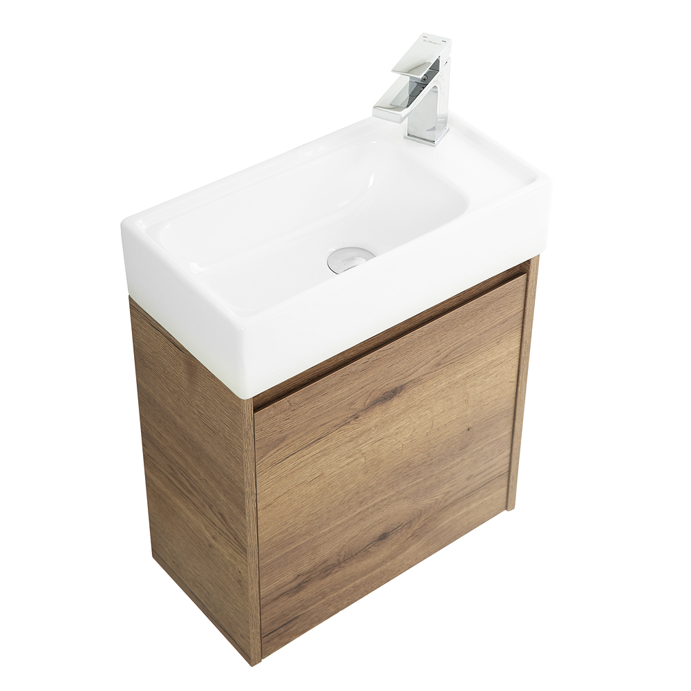 Тумба с умывальником BelBagno Kraft MINI-500/260-1A-SO-RT-L + 7045-KL