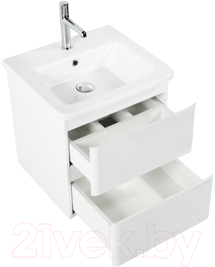 Тумба с умывальником BelBagno ALBANO-CER-600-2C-SO-BL + 12060-KL