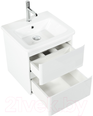 Купить Тумба с умывальником BelBagno ALBANO-CER-600-2C-SO-BL + 12060-KL  