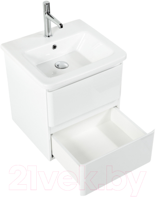 Купить Тумба с умывальником BelBagno ALBANO-CER-600-2C-SO-BL + 12060-KL  