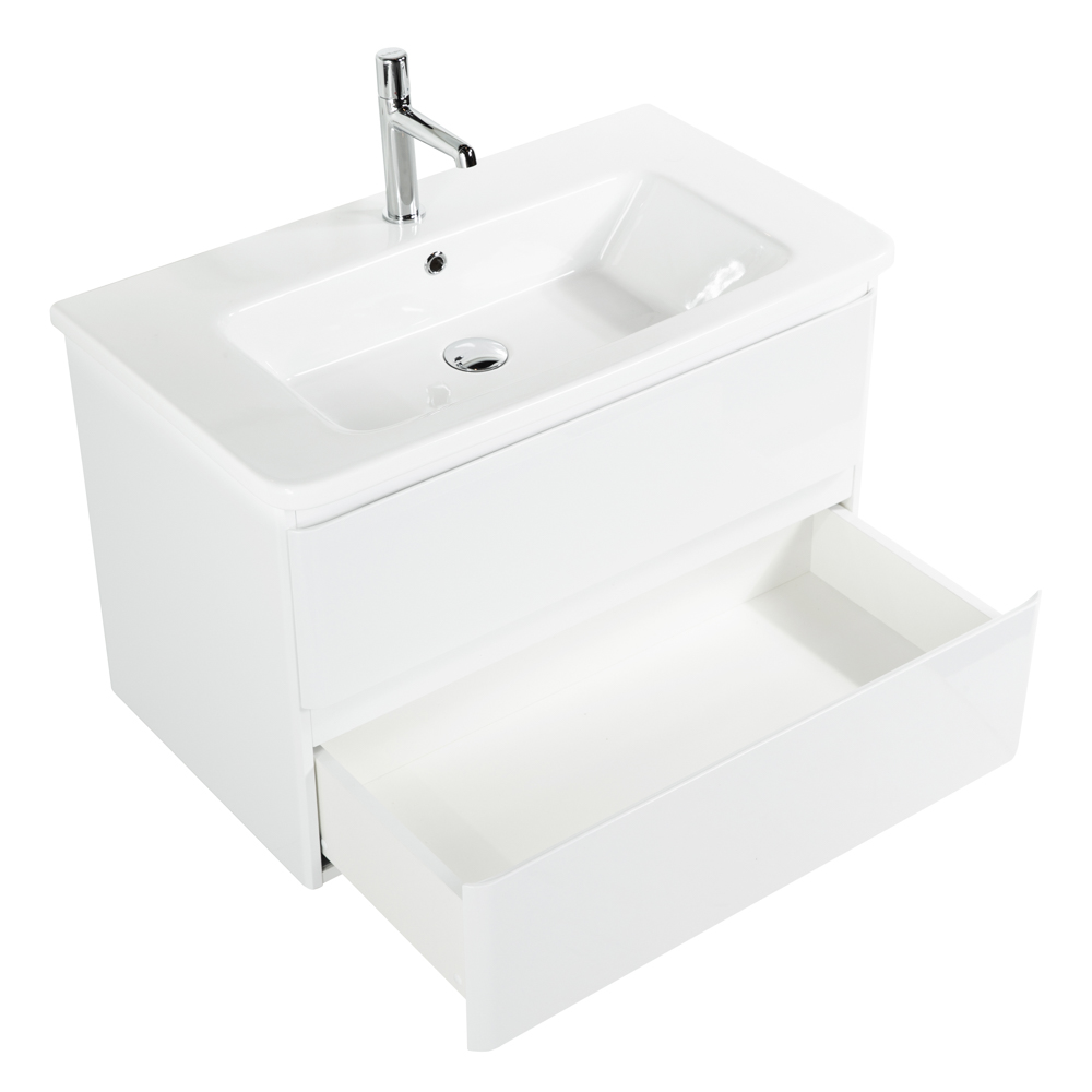 Тумба с умывальником BelBagno ALBANO-CER-800-2C-SO-BL + 12080-KL