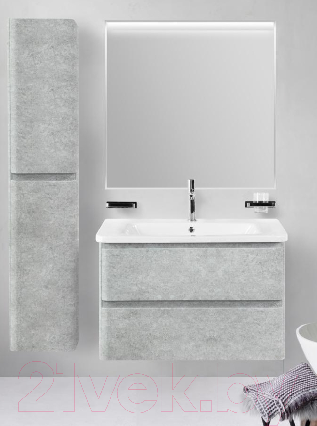 Тумба с умывальником BelBagno ALBANO-CER-800-2C-SO-CVG + 12080-KL