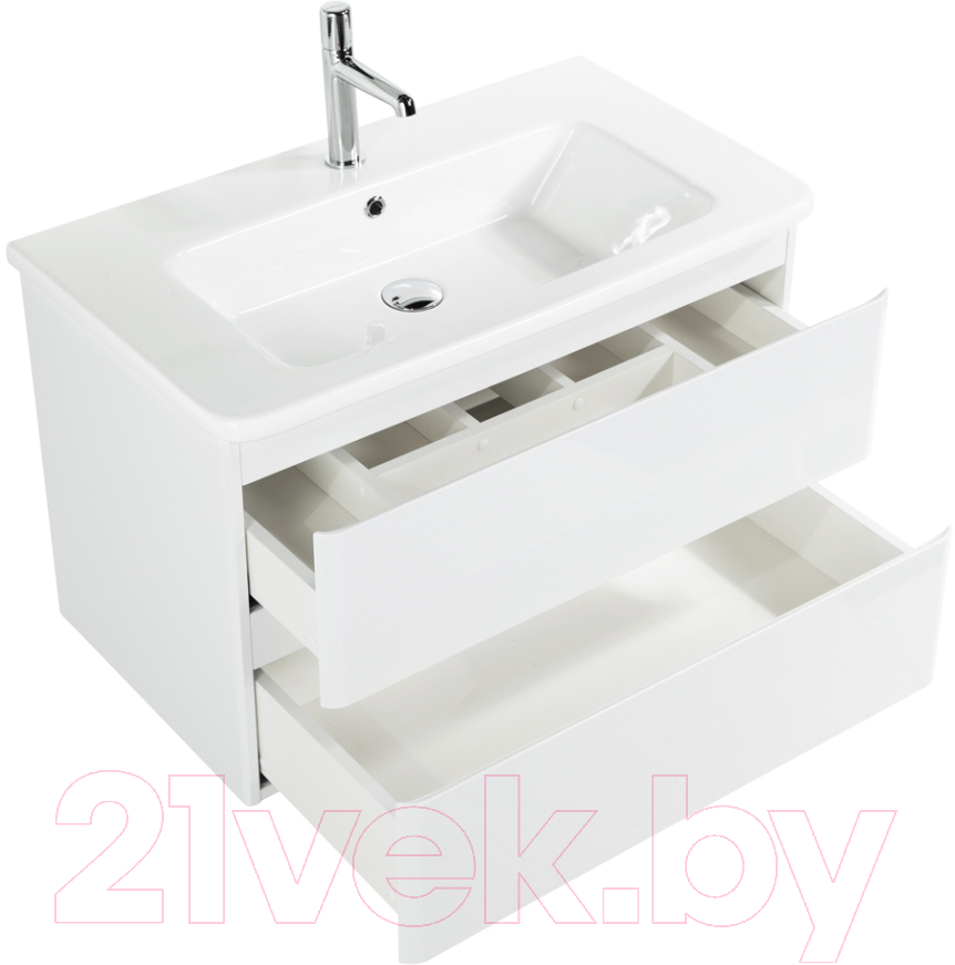 Тумба с умывальником BelBagno ALBANO-CER-1050-2C-SO-BL + 12105-KL