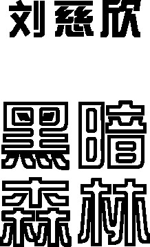 Изображение товара Книга Fanzon Темный лес твердая обложка (Цысинь Лю)