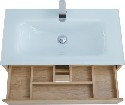 Тумба с умывальником BelBagno Kraft-800-2C-SO-RNN + LOV-800-LVB