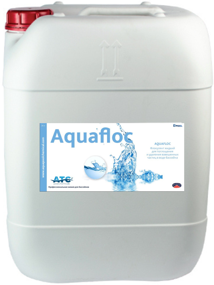 Средство для очистки бассейна ATC pool chemicals Aquafloc флокулянт жидкий