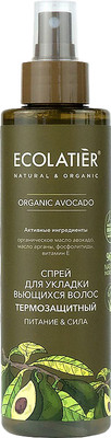 

Спрей для укладки волос, Organic Avocado термозащитный