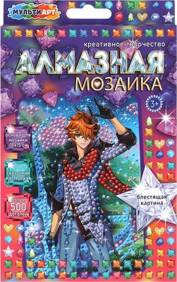 

Набор алмазной вышивки, Воин стихий / AM10X15-GIM