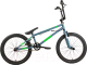 Велосипед STARK Madness BMX 2 2025 (темно-серый матовый/зеленый неон/черный, разобранный, в коробке) - 