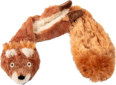 Игрушка для собак Gigwi Plush Frie Шкурка белки с пищалкой 75012