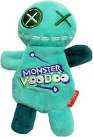 Игрушка для собак Gigwi Monster Vood Кукла-Вуду зеленая 85054 - 