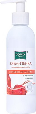 Пенка для умывания Domix Green с петрушкой, лимоном и серебром (200мл)