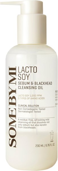 Гидрофильное масло Some By Mi Lactosoy Sebum & Blackhead Cleansing Oil (200мл)