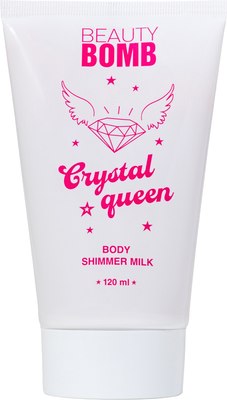

Молочко для тела, Body Shimmer Milk Crystal queen с сиянием