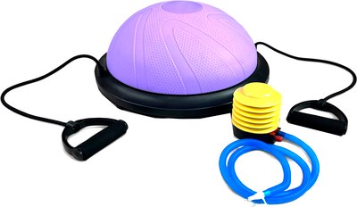Баланс-платформа Calviano Bosu Ball (46см, фиолетовый) - 